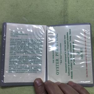 Vintage Rolex Paper Holder Wallet - 1968-72