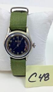Vintage Buren Grand Prix WWII Mechanical Watch