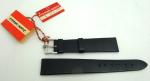 Eterna Vintage Black Leather Watch Strap 17x14mm
