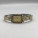 Bulova 1987 Vintage Cocktail Watch Gold Tone Band