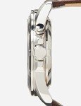 Seiko Men's Kinetic Leather Strap Watch SKA791P1