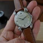 Eterna Vintage 1950s Steel Manual Wind Watch