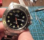 LACO Vintage Quartz Men's Watch with Fresh Battery