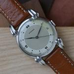 Eterna Vintage 1950s Steel Manual Wind Watch
