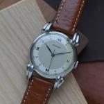 Eterna Vintage 1950s Steel Manual Wind Watch