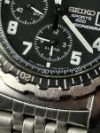 Seiko 1996 Vintage Sports Quartz Chronograph Watch