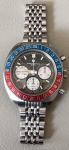 Nivada Grenchen 724 GMT Chronograph 70s Watch