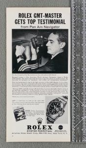 1961 Rolex GMT-Master Vintage Pan-Am Airlines Watch