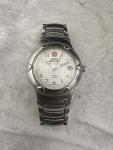 Swiss Military Vintage Watch for Men - Silver Tone