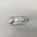 Vintage Women's Cocktail Watch Silver Tone Stretch Band