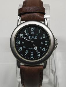 Vintage TIME Magazine Men's Military Style Quartz Watch
