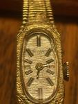 Vintage Bulova 10K Gold Ladies Cocktail Watch