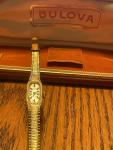 Vintage Bulova 10K Gold Ladies Cocktail Watch