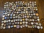 HUGE 160+ Vintage to-Mod Watches some RUN Timex Gruen Westclox Norman Guilford