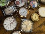 HUGE 160+ Vintage to-Mod Watches some RUN Timex Gruen Westclox Norman Guilford
