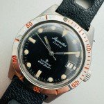 1960s Swiss Aquastar “60” Automatic Dive Watch