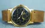 China Gold Pobeda Vintage Men's Military Watch