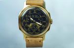 China Gold Pobeda Vintage Men's Military Watch