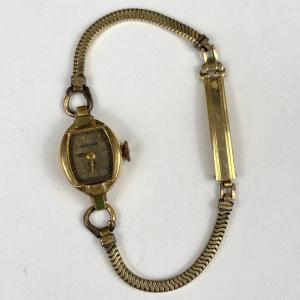 1945 Bulova 14K Gold Ladies Cocktail Watch