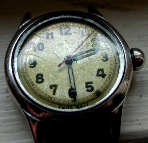 Vintage Seeland Military Watch 17 Jewel