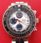 Seiko Flightmaster Panda Vintage Men's Chronograph Watch