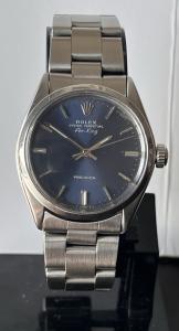 Rolex Air King 5500 Blue Dial Automatic Watch