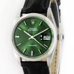 Rolex Oysterdate Green Dial 34mm Men's Watch
