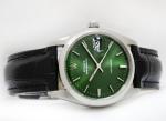 Rolex Oysterdate Green Dial 34mm Men's Watch