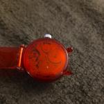 Vintage Mechanical Watch with Airplane Map Dial