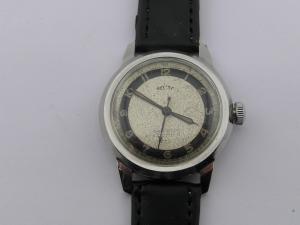 Vintage Recta Military Watch with Two Tone Dial