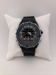 1994 Timex Aviator Style Men's Watch Black/Green