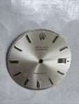 Vintage Rolex Oysterdate 34mm Silver Watch Dial