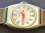 1940s Ingersoll Military Style Watch with Red Hand
