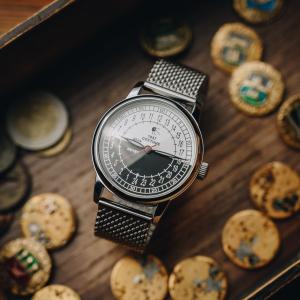 Vintage 24 Hour Sputnik Automatic Watch 40mm