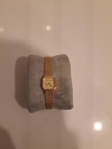Vintage Wittnauer Gold Tone Cocktail Watch with Band
