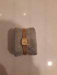 Vintage Wittnauer Gold Tone Cocktail Watch with Band