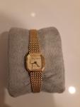 Vintage Wittnauer Gold Tone Cocktail Watch with Band