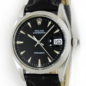 Rolex Oysterdate 34mm Men's Steel Watch Ref 6694