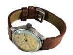Miltec Aviator Vintage Pilot Watch with Leather Band