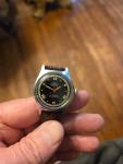 Eska Vintage Military Black Dial Watch