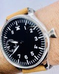 Vintage B-UHR Pilot Watch - Retro Style
