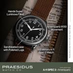 PRAESIDUS A-11 Vintage Military Field Watch