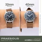 PRAESIDUS A-11 Vintage Military Field Watch