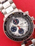 Seiko Flightmaster Panda Vintage Men's Chronograph Watch