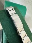Rolex Date 34mm Men's Vintage Stainless Steel Watch