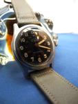 Jardur WWII Military Vintage Watch, Black Dial