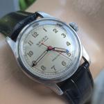 Vintage 1940s GRUEN Veri-Thin Military Watch