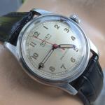 Vintage 1940s GRUEN Veri-Thin Military Watch