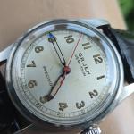 Vintage 1940s GRUEN Veri-Thin Military Watch