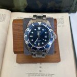 Vintage Casio Submariner Style Blue Dive Watch